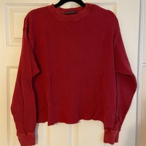Red brandy Melville thermal